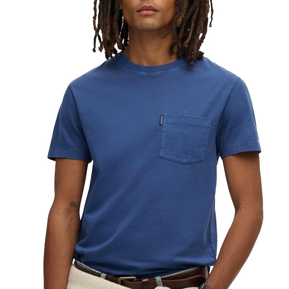 T-shirt z kieszonką w odcieniu wyblakłym Superdry Essential