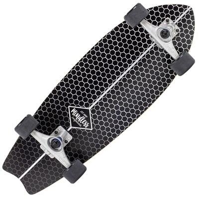 Deski Komplety Mindless Fish Tail Surfskate - 29.5 - Czarny
