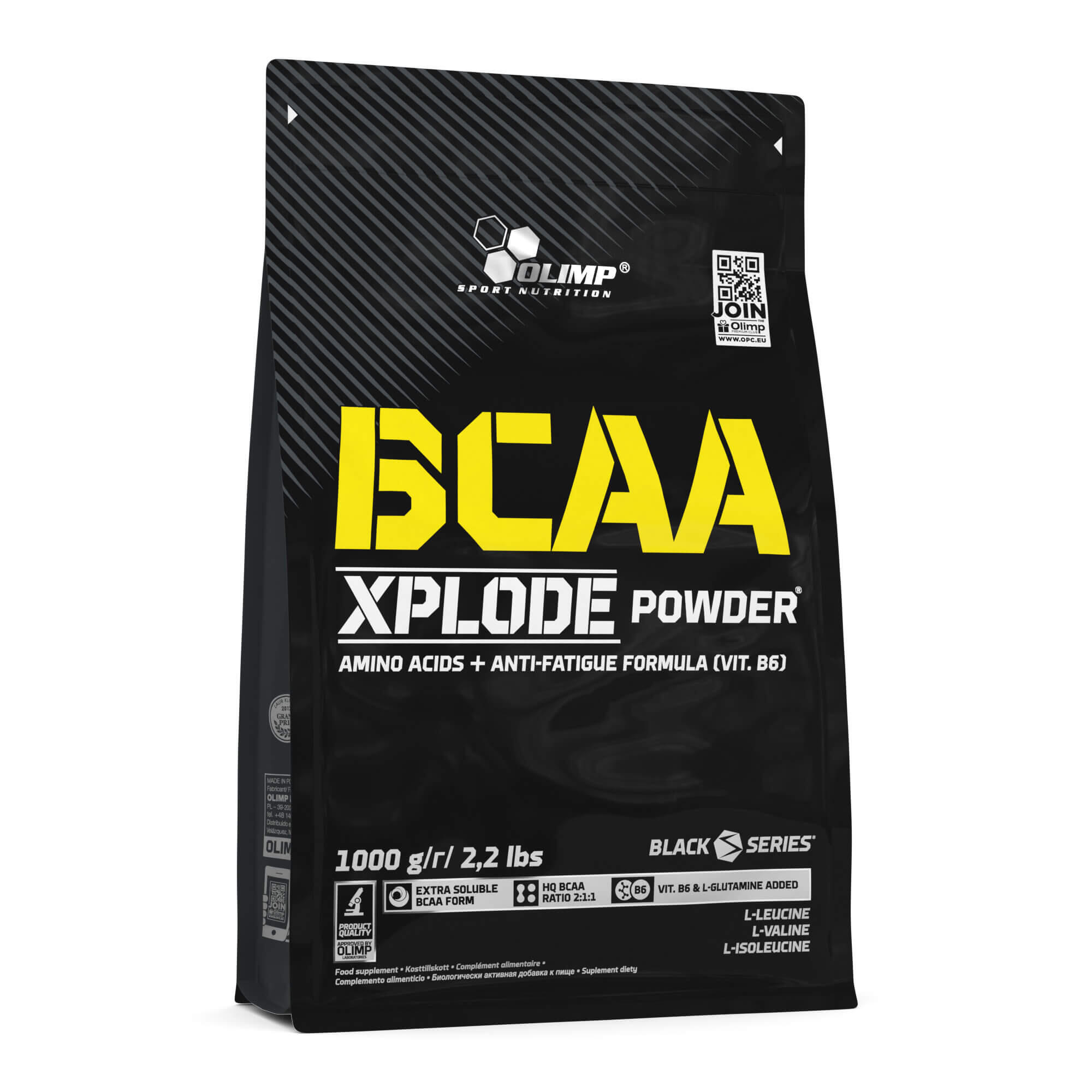 Aminokwasy Olimp BCAA Xplode Powder® - 1000g Pomarańcza
