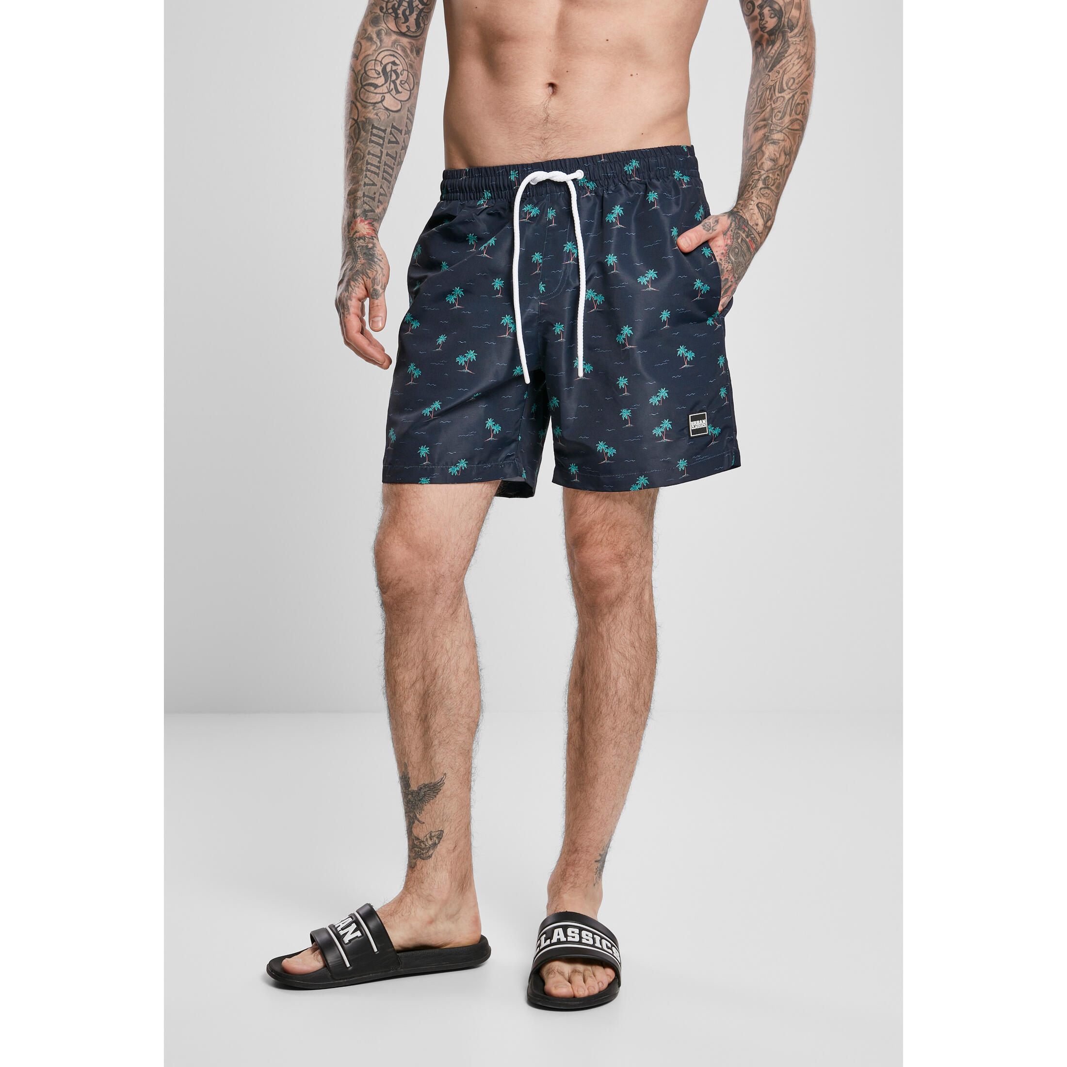 Szorty kąpielowe Urban Classics pattern (grandes tailles)