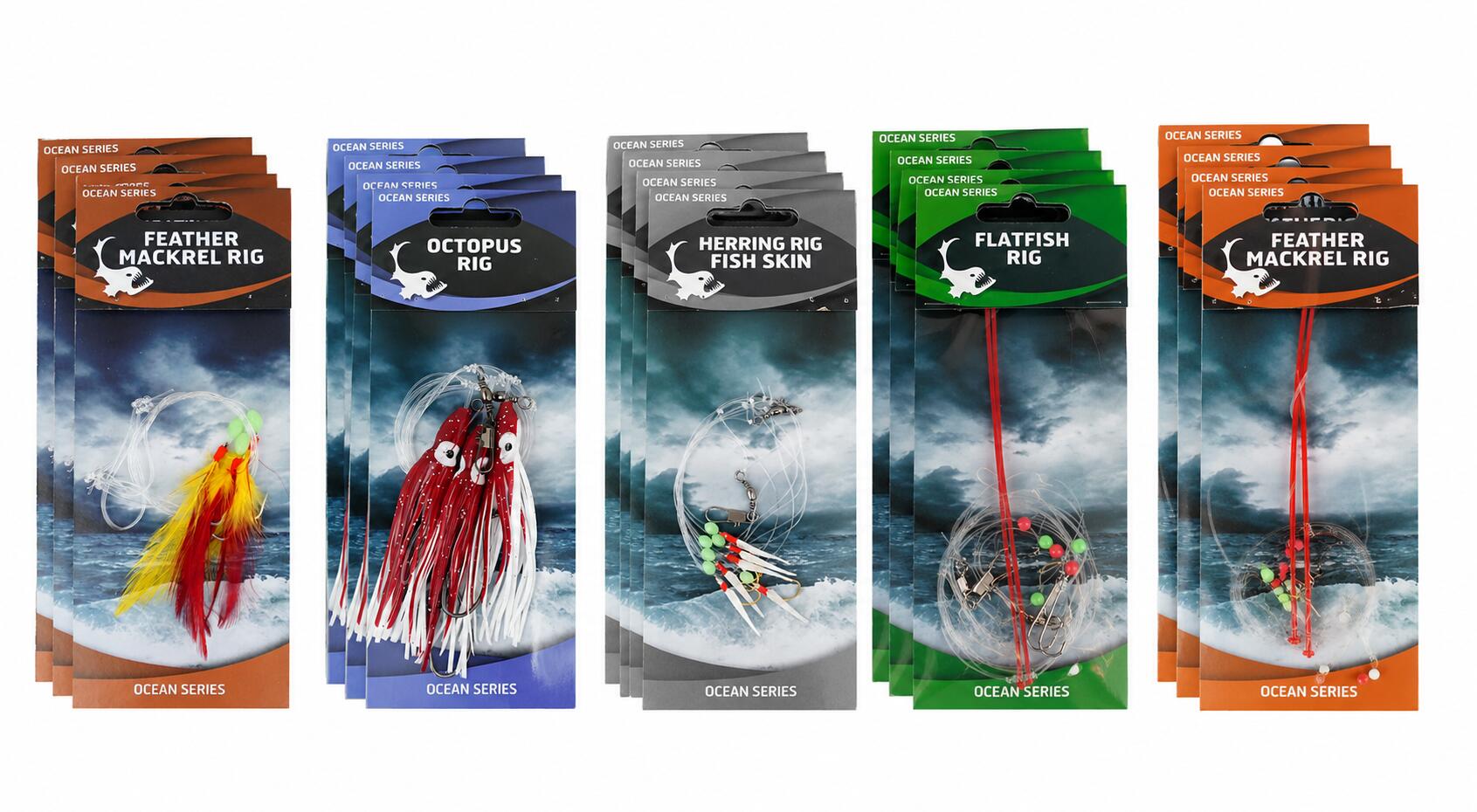 Eurocatch Sea Rig Assortment - Kompletny Zestaw 20 Przyponów
