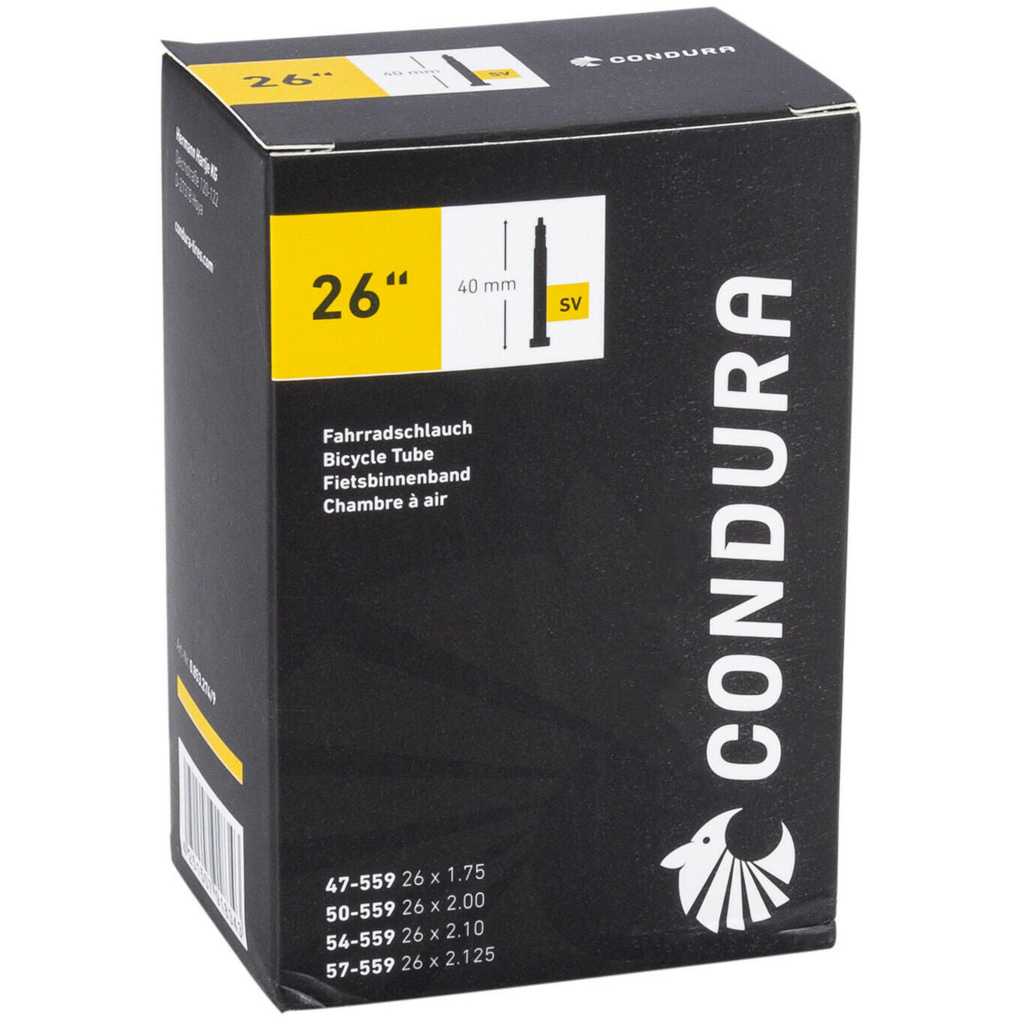 Dętka CONDURA 26 SV 40 mm 47-57-559