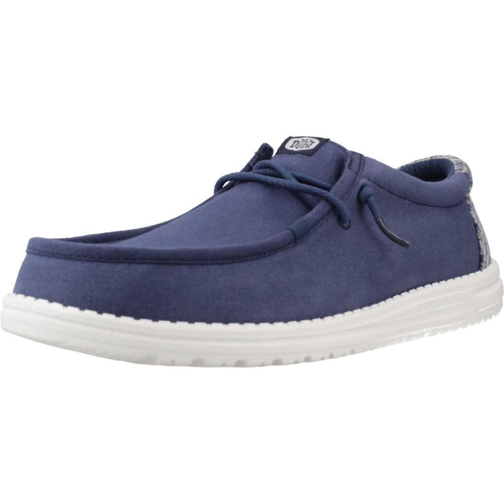 Buty HEY DUDE WALLY SURF WASH Niebieski