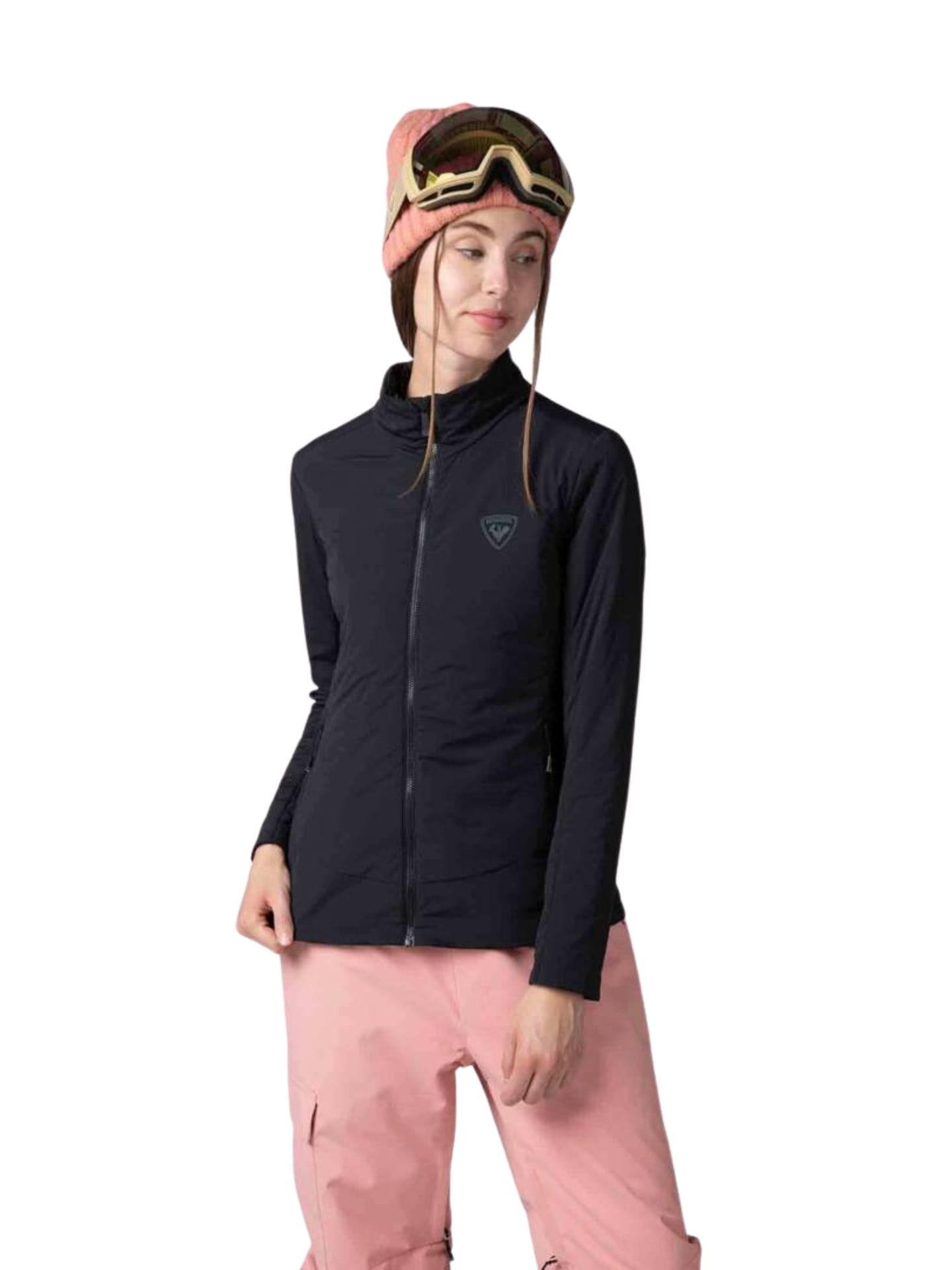 Kurtka narciarska Rossignol damska W Opside JKT czarna