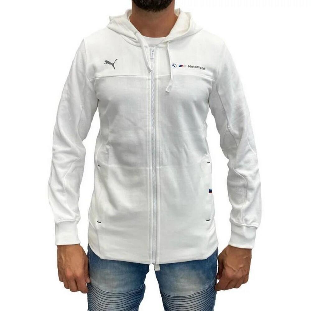 Bluza Męska Motorsport BMW Z Pełnym Zamkiem Błyskawicznym
