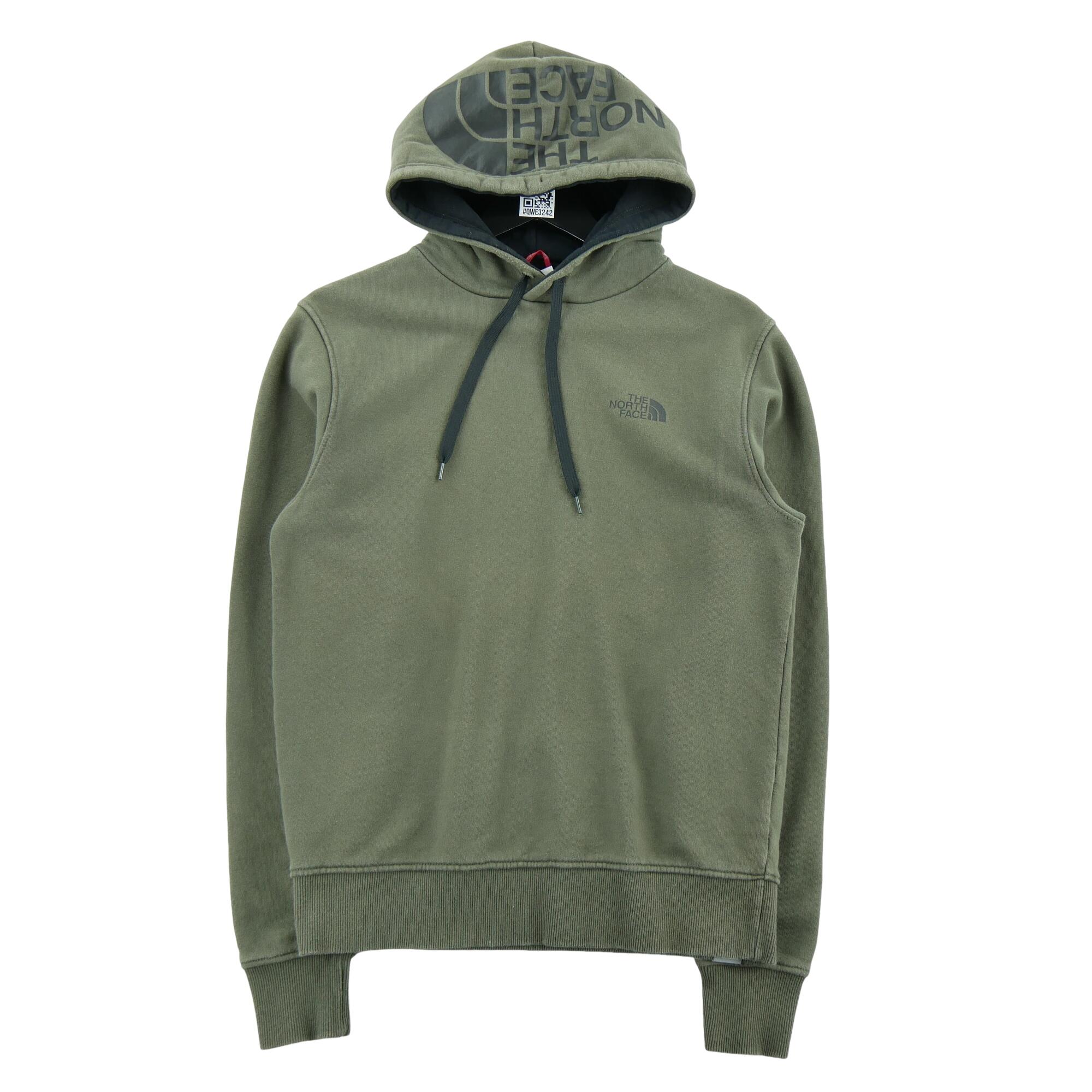 Second life - Bluza z kapturem męska The North Face khaki - Jak nowy