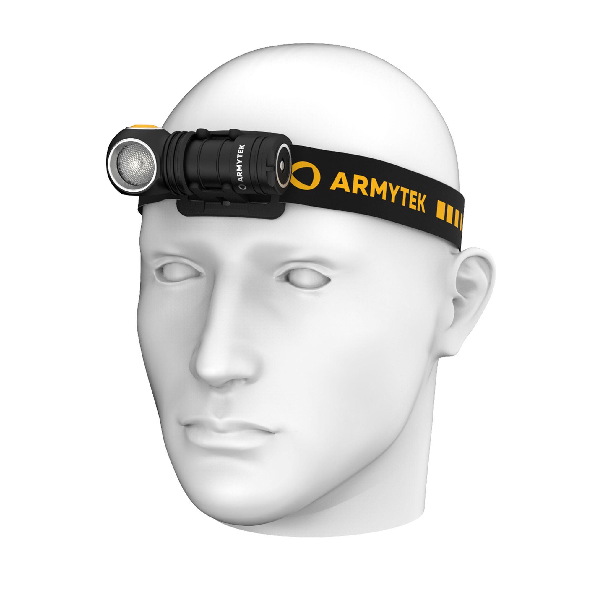 Latarka czołowa LED Armytek Nowy Wizard C1 Pro White 1000 lumenów