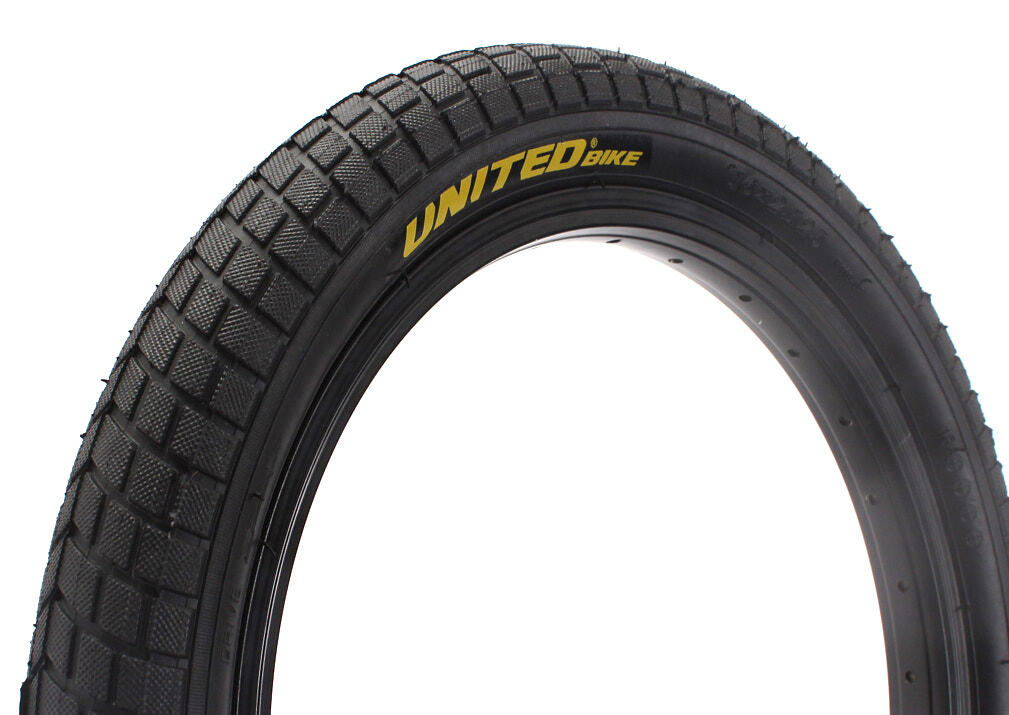 Opona BMX Czarna 16x2,125 KHEBIKES x UNITED