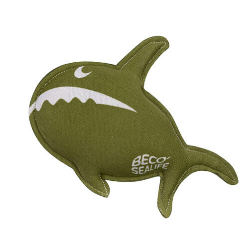 Beco-sealife Vince gąbka zabawka zielona 16x12 cm