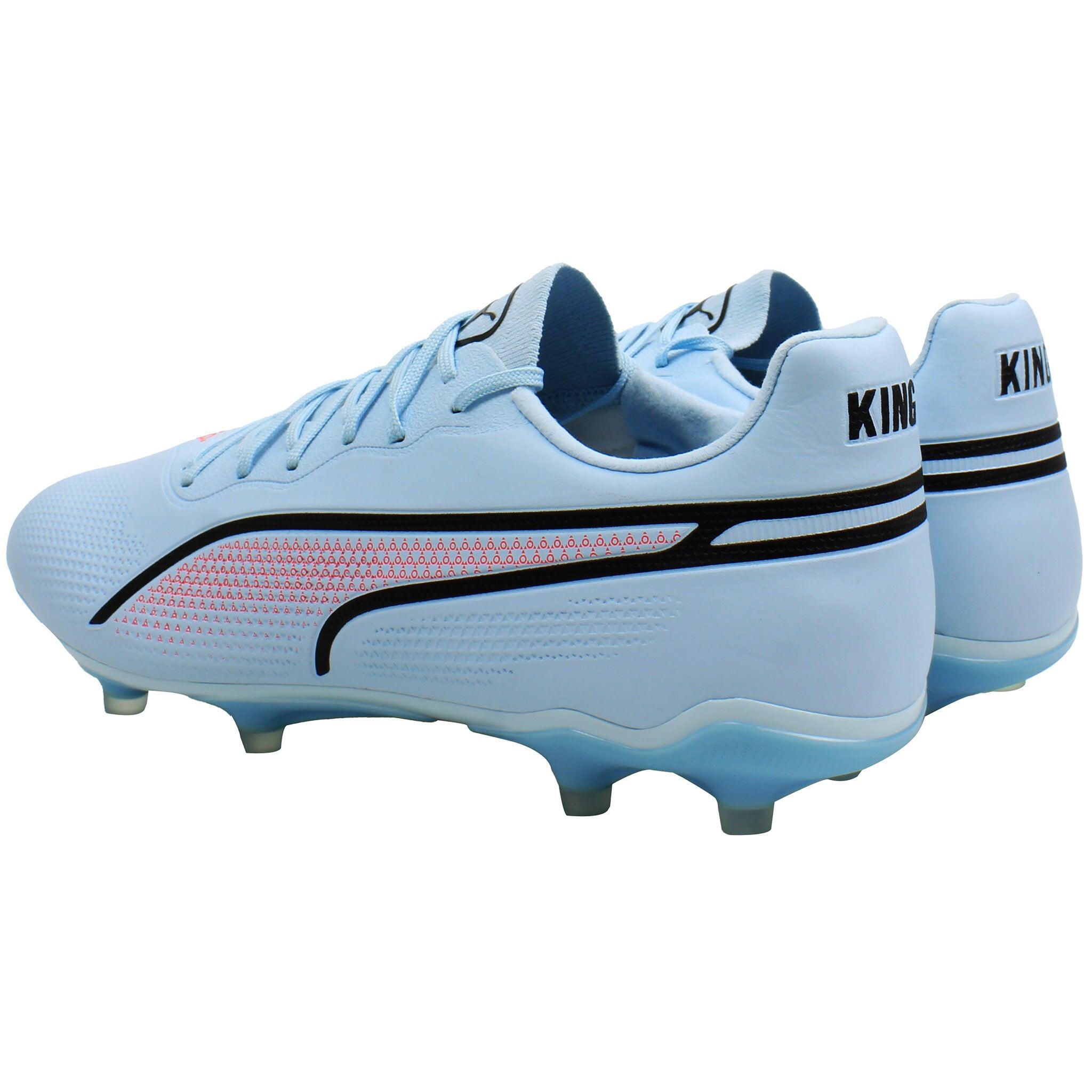 Buty piłkarskie Puma King Pro FG/AG dla kobiet niebieskie