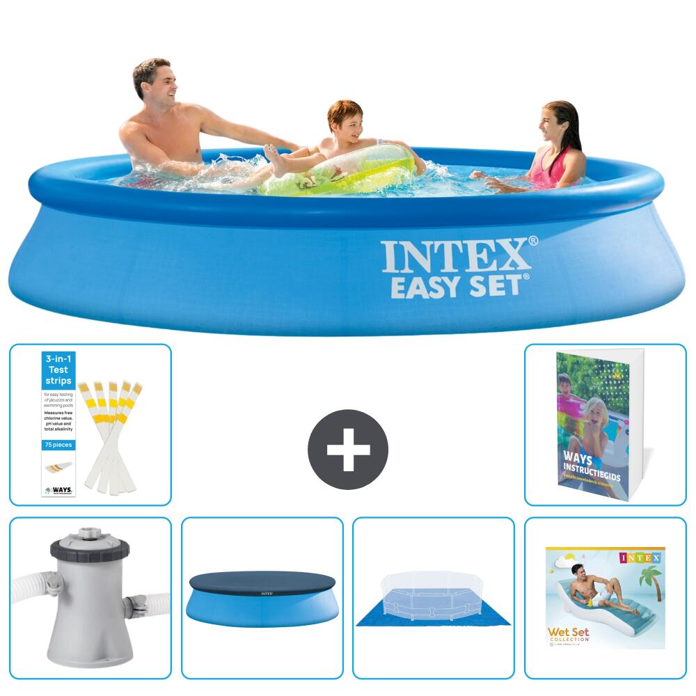 INTEX Basen Easy Set Okrągły - 305x61 cm - 7-częściowy S322