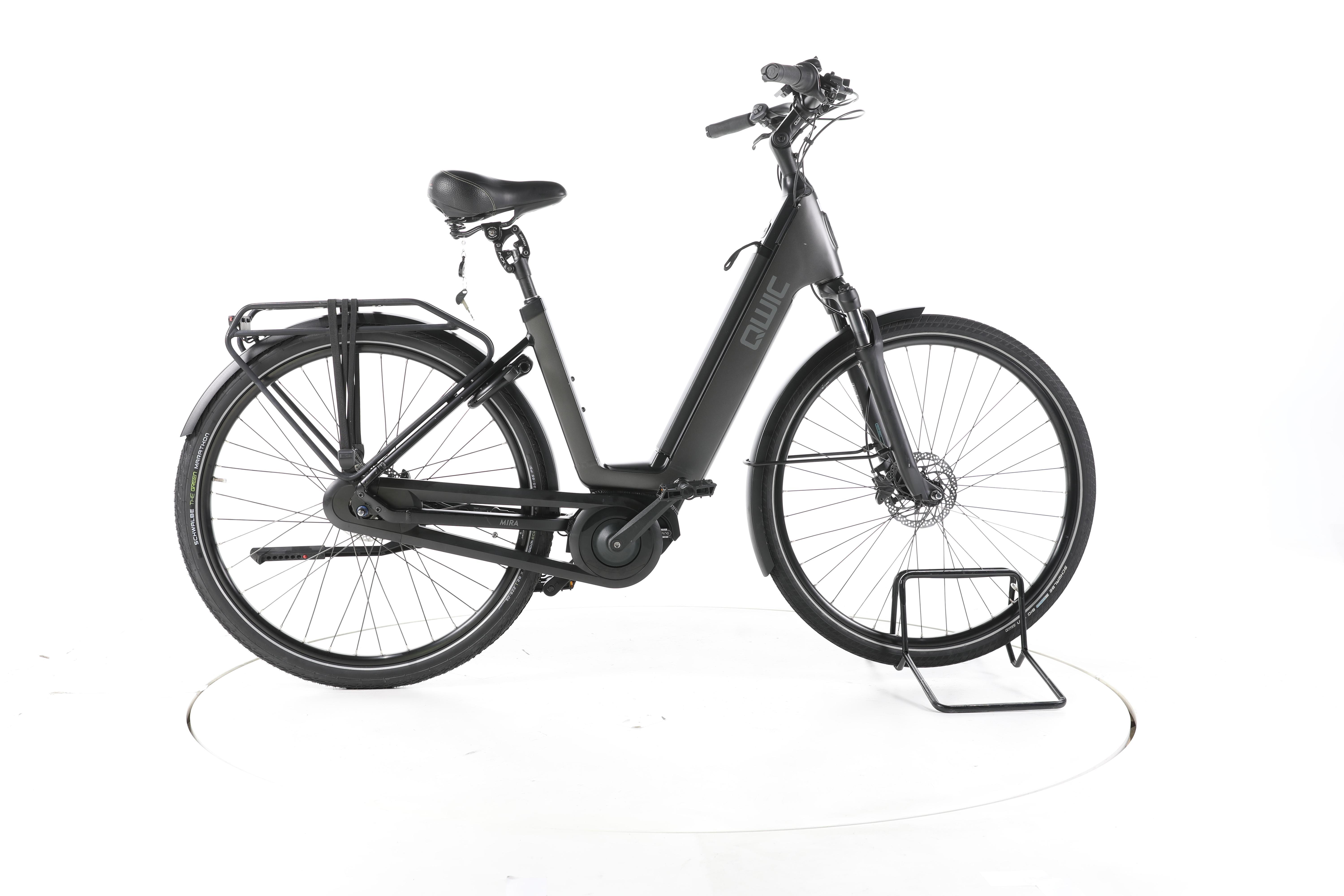 Second Life - QWIC Mira Daily City E-Bike Niska rama - Bardzo dobry stan