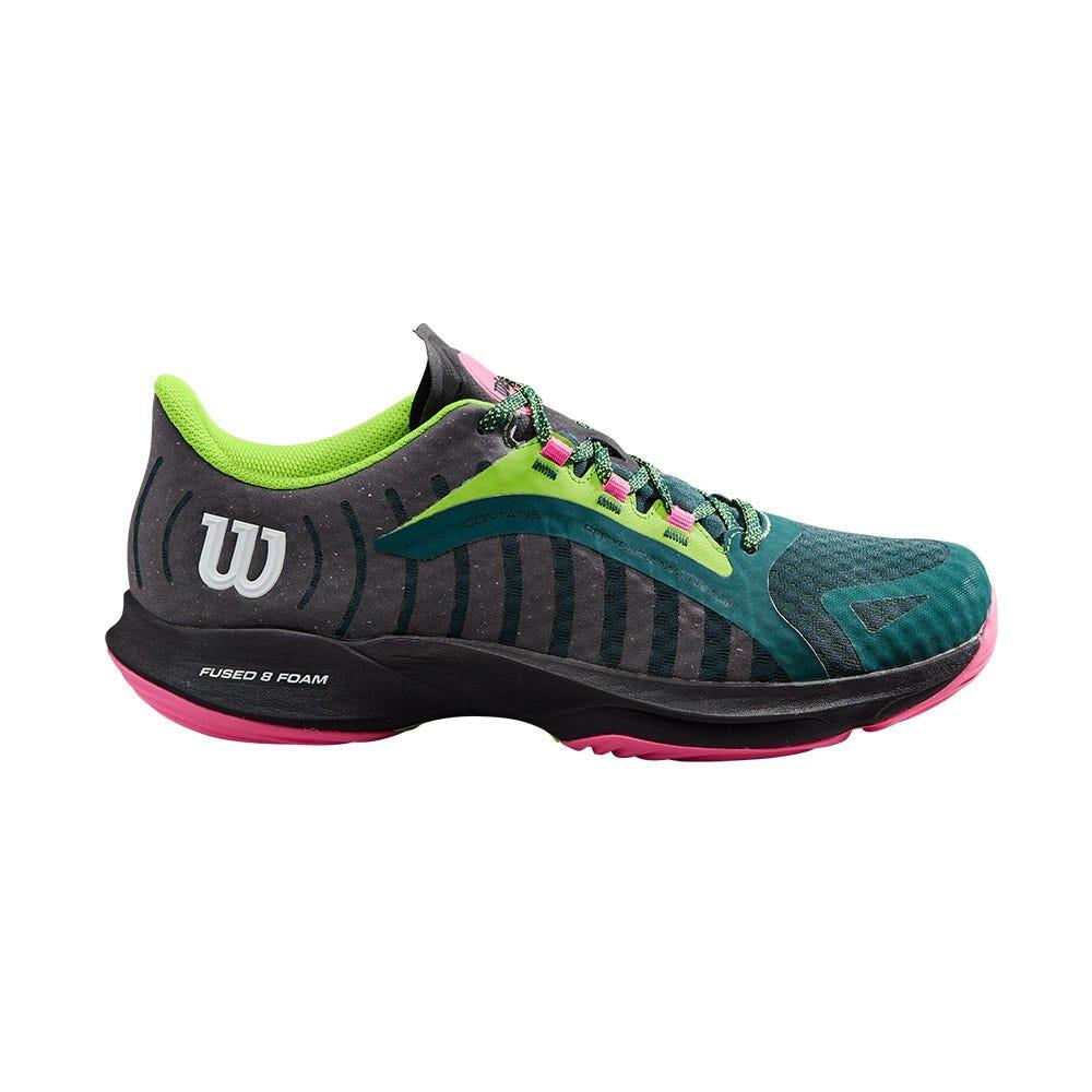 Buty Padel Wilson Hurakn Pro Czarny Zielony