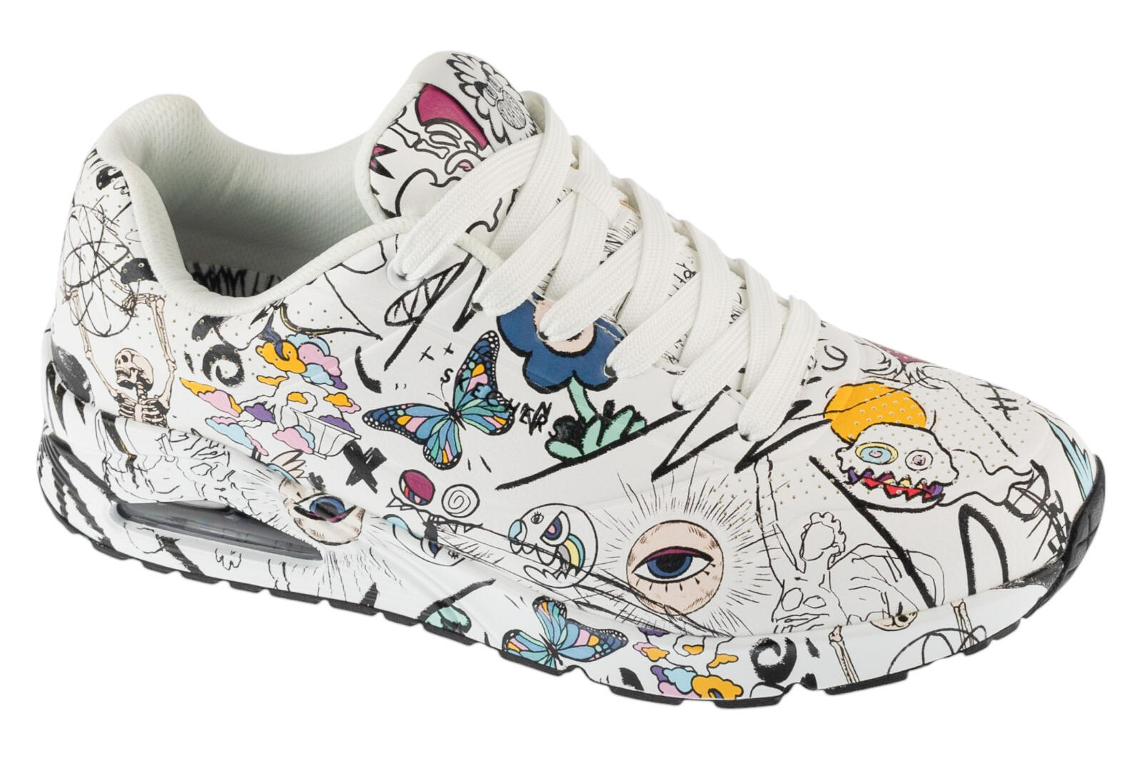 Buty sportowe Sneakersy męskie, Uno - Process Sketch