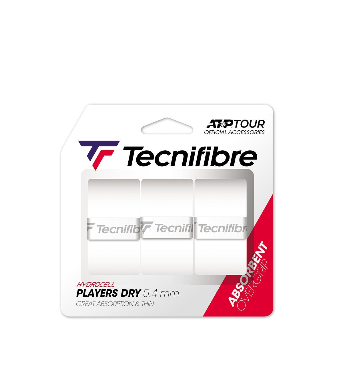 Owijka wierzchnia tenisowa Tecnifibre Dry Players x 3