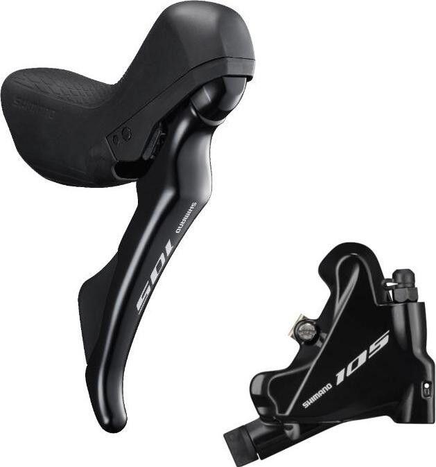 Podwójne drogowe hydrauliczne hamulce tarczowe z tyłu Shimano R7000-7020