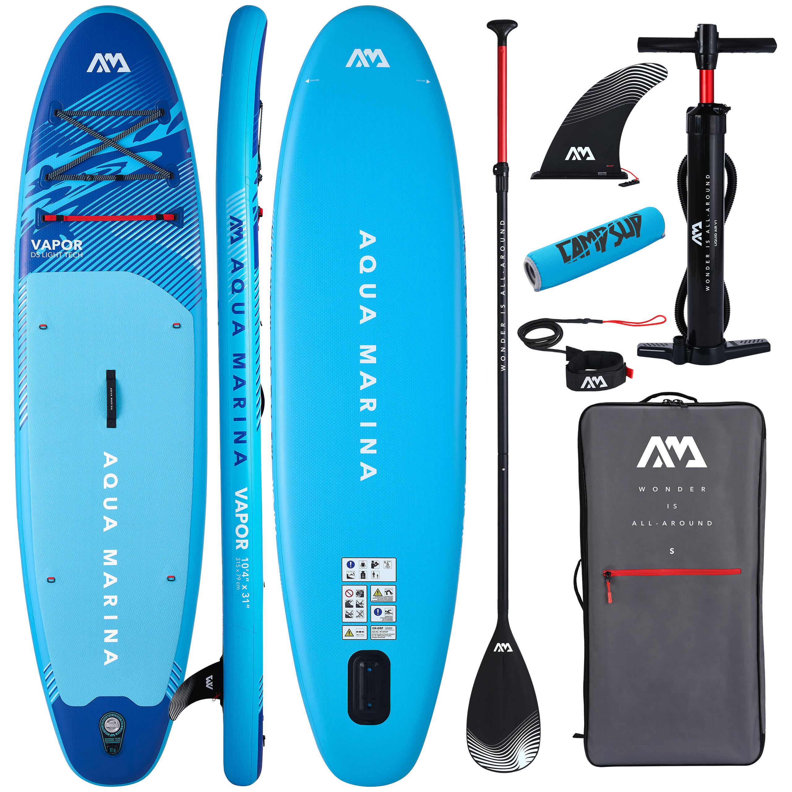 Deska SUP Pompowana Aqua Marina Vapor 10'4 2026 + BOJKA DO WIOSŁA
