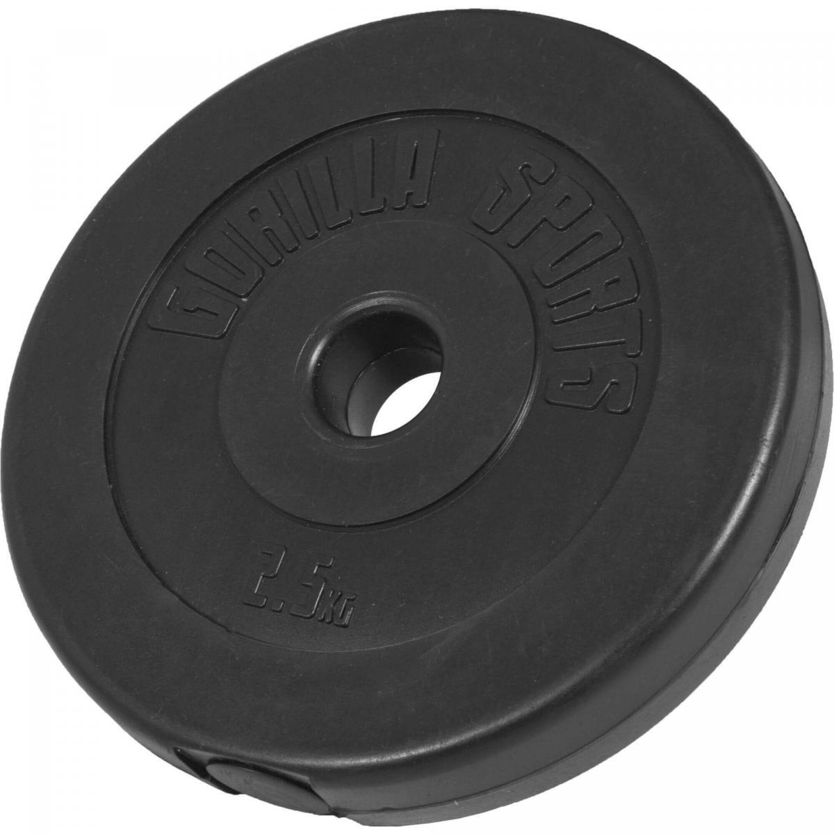 Obciążenie bitumiczne (1,25 - 15 kg) 31 mm talerz winylowy Gorilla Sports