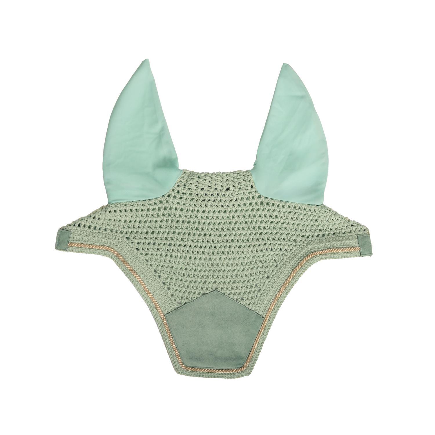 Czapka przeciwmuchowa dla konia z weluru Kentucky Horsewear Wellington