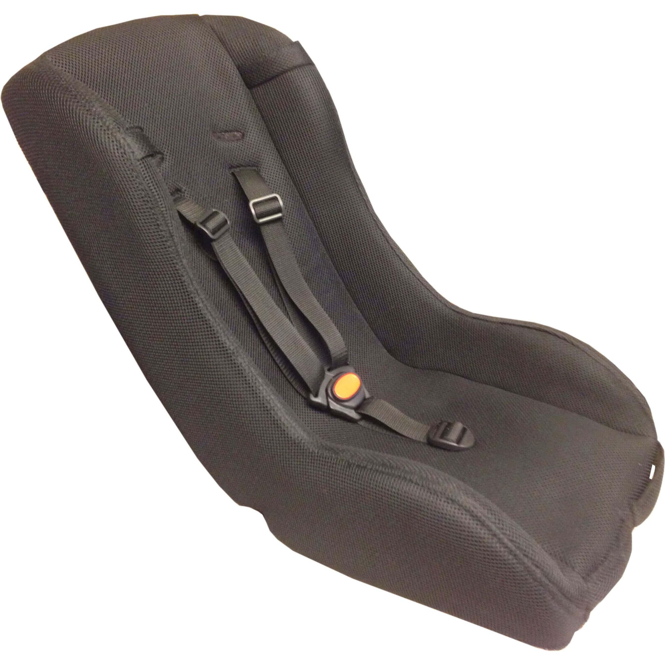 Melia Comfort 4S fotelik do przyczepki rowerowej 90 cm czarny