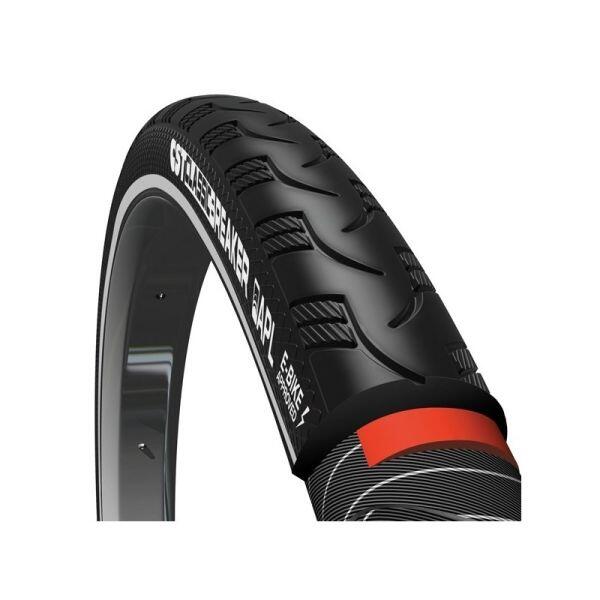 Łamacz Do Opon 26 X 1 75 X 2 / 47-559 Mm Antyprzebiciowy - Czarny Z Odblaskiem