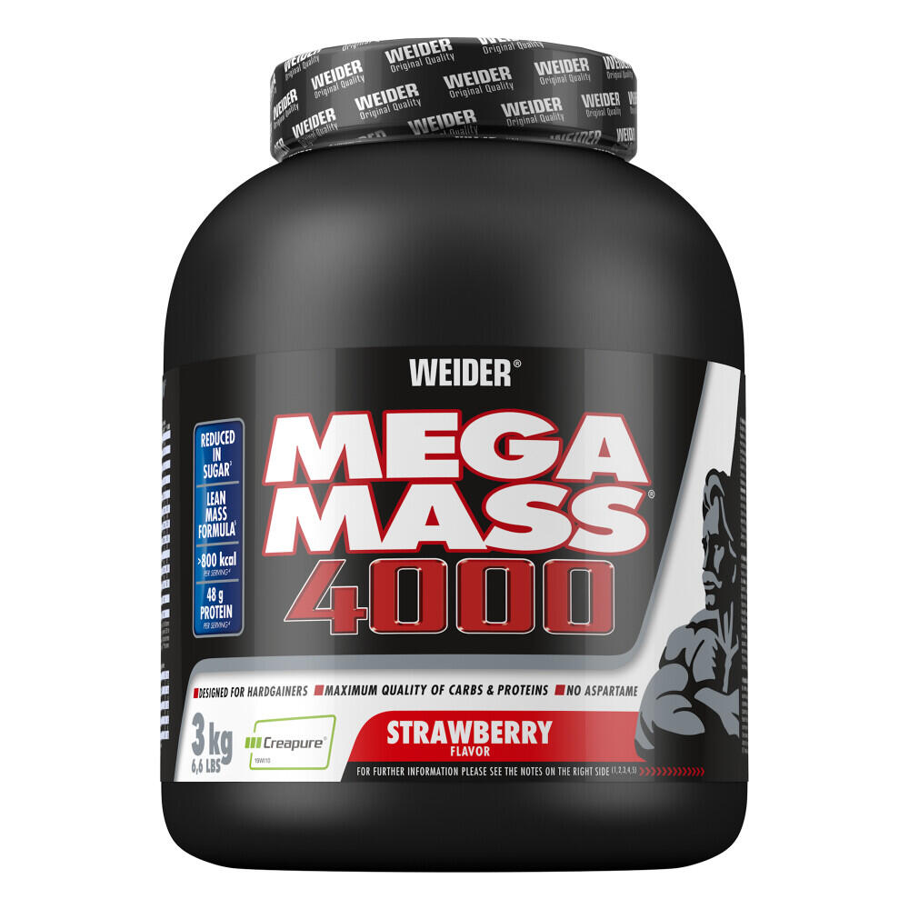 Mega Mass 4000 3kg Strawberry