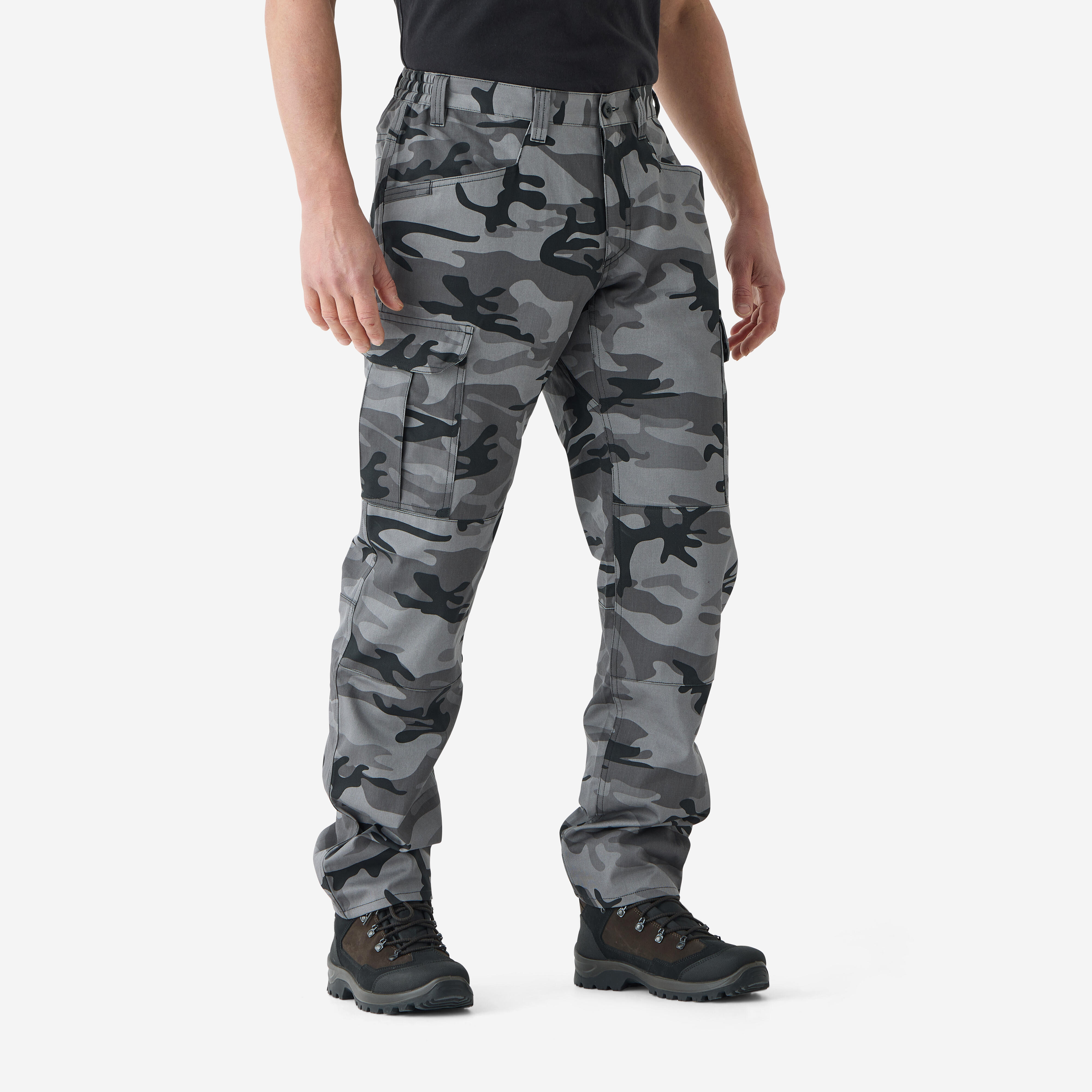 Spodnie Solognac Steppe 500 camo