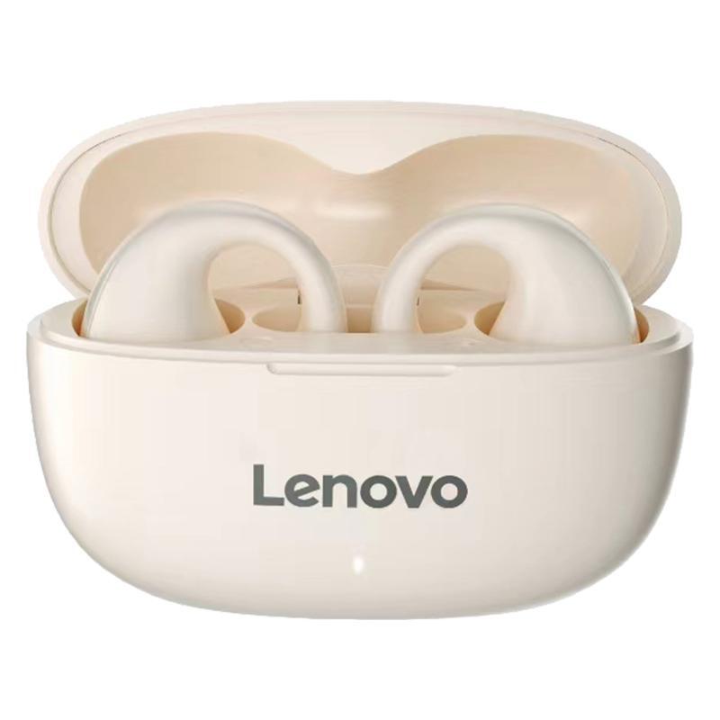Słuchawki Lenovo TC3403 TWS na ucho otwarte ENC Bluetooth 5.3 (biały)