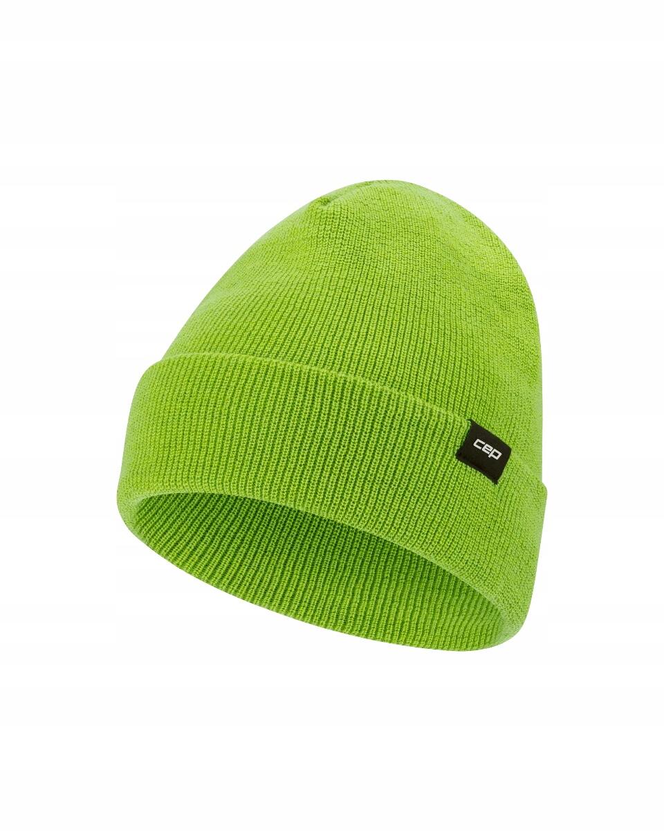 Ciepła czapka beanie z wełną merino Core Run CEP