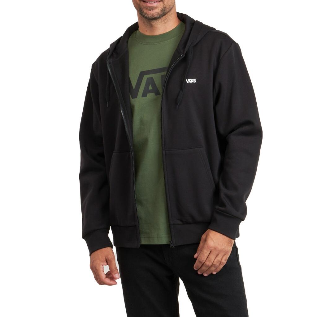 Bluza polarowa VANS LEFT CHEST FZ PO Czarny