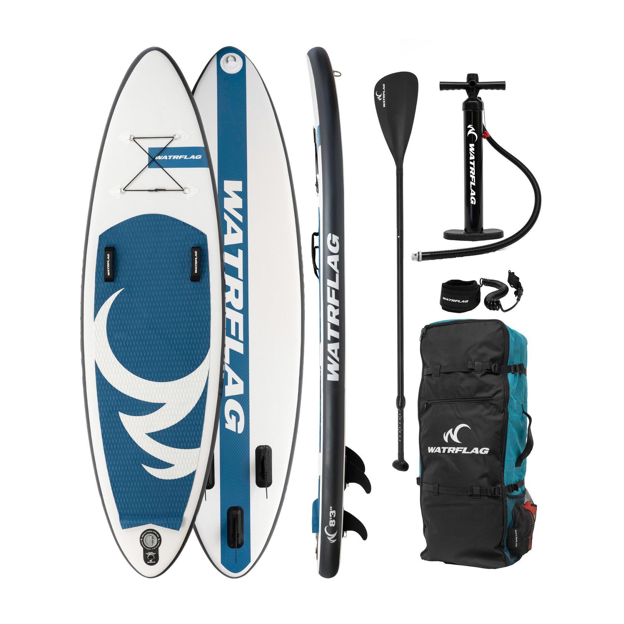 Nadmuchiwana deska SUP-SURF-BODY Wave Rider 8'3 – 251 cm Kompletny zestaw