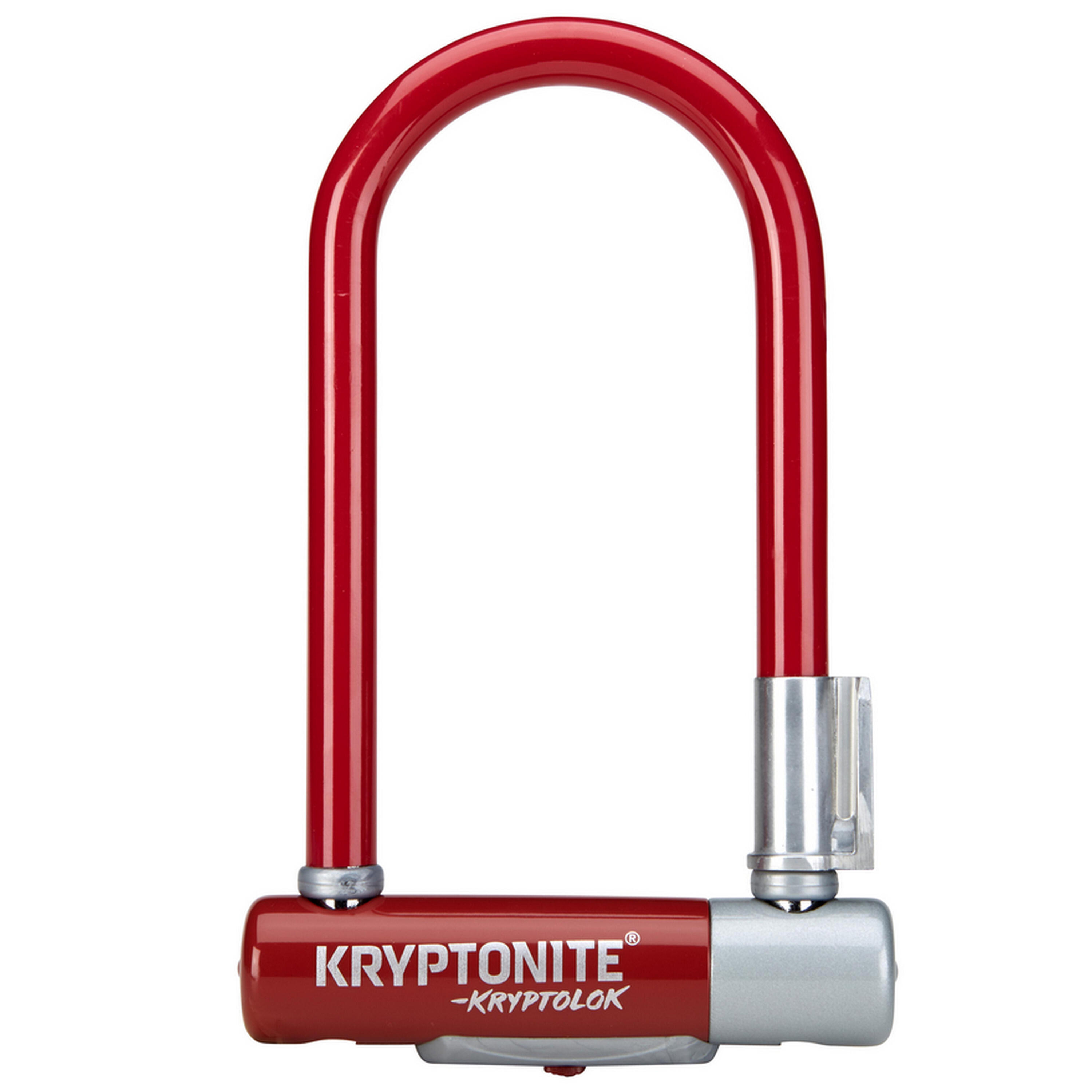 Zamek na pałąku „Kryptolok Mini-7”, czerwony