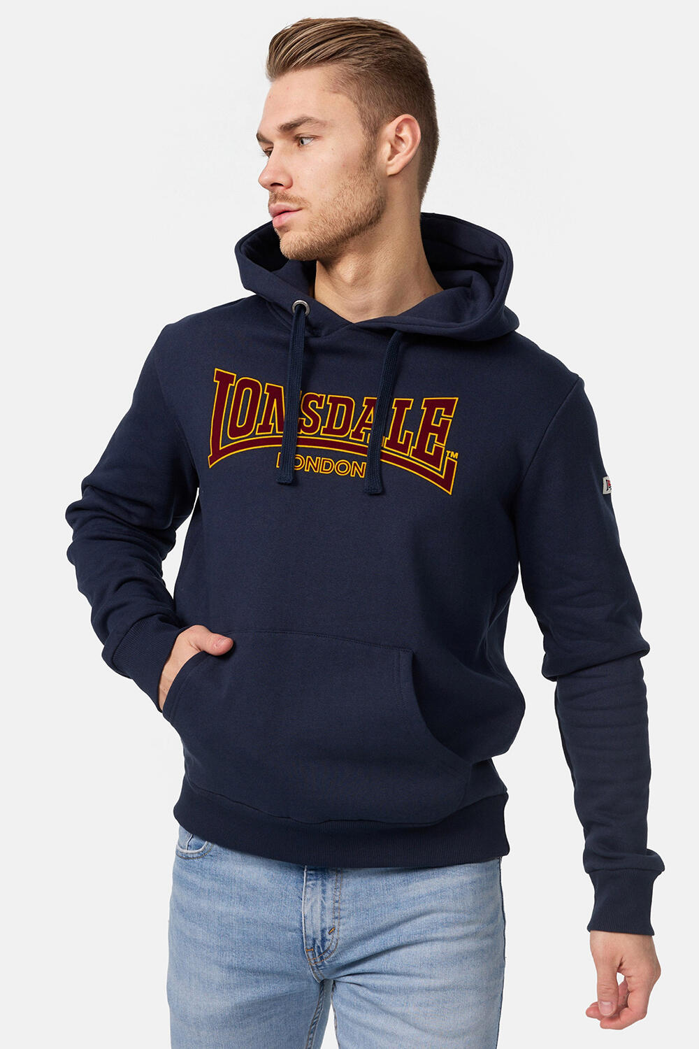 Bluza z kapturem Lonsdale Classic Ll002