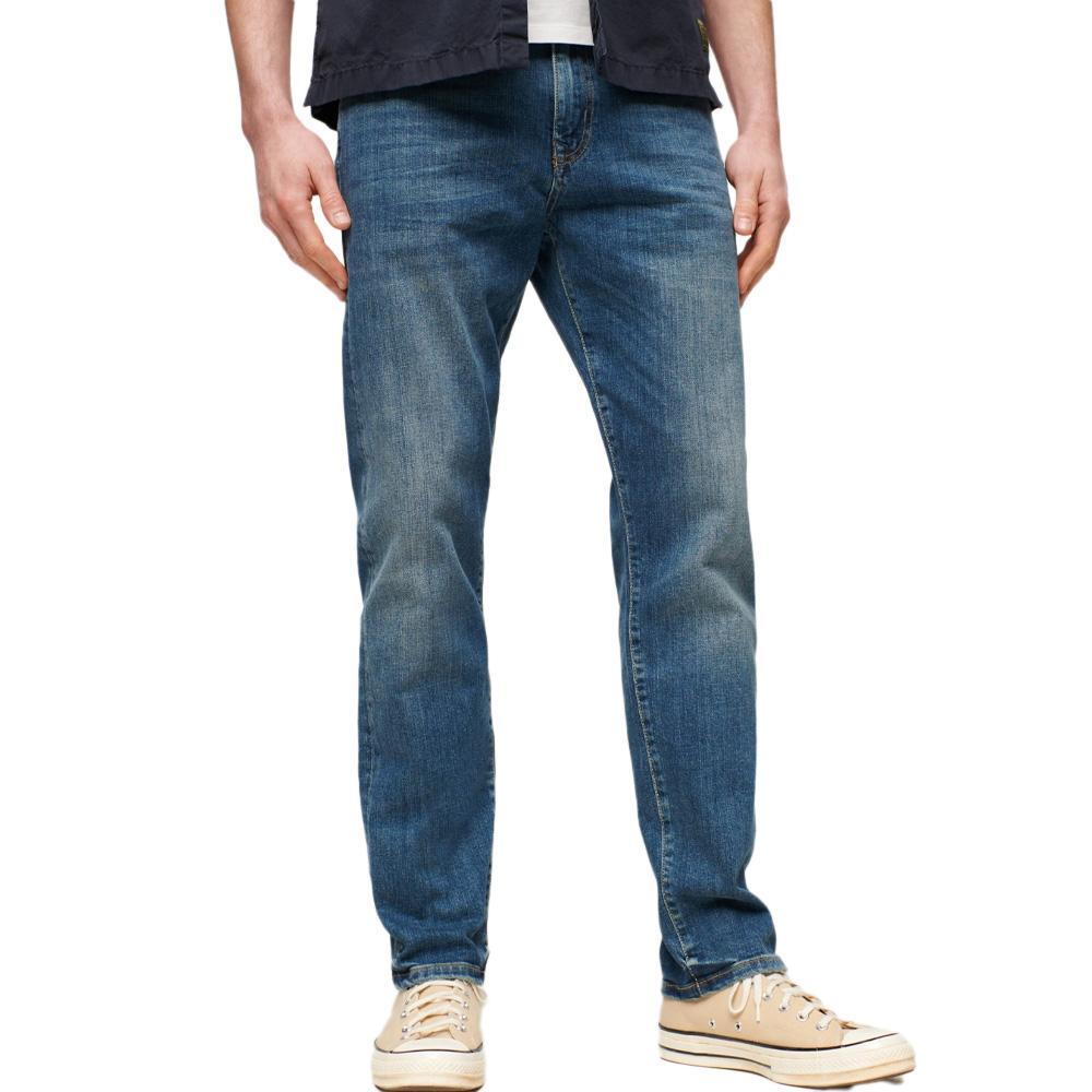 Dżinsy slim fit z bawełny organicznej Superdry