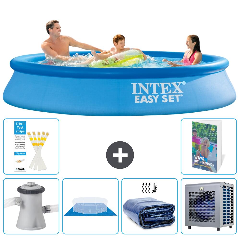 INTEX Basen Easy Set Okrągły - 305x61 cm - 7-częściowy S278