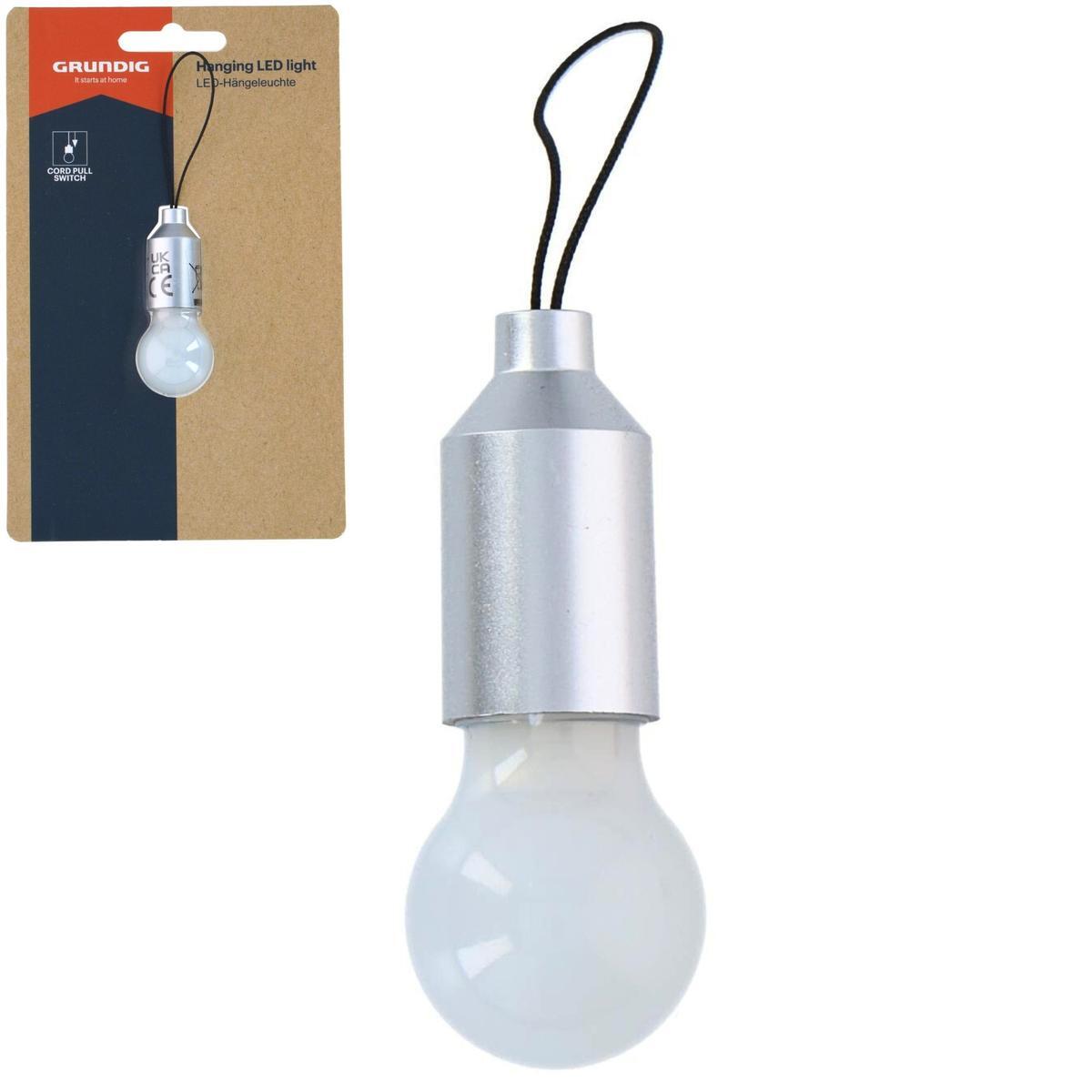 Latarka LED turystyczna grundig wisząca