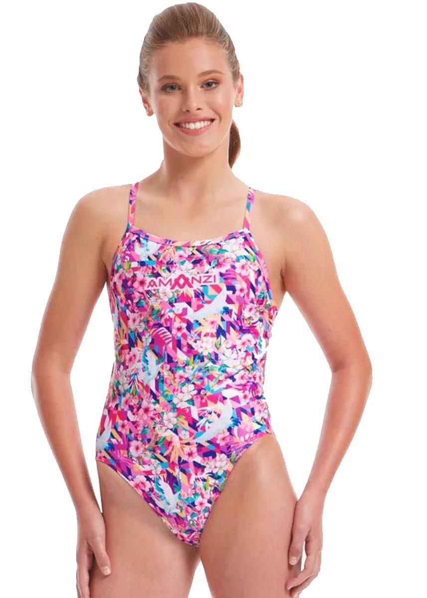 Amanzi Manchurian Magic Swimsuit Women'S - Size 36