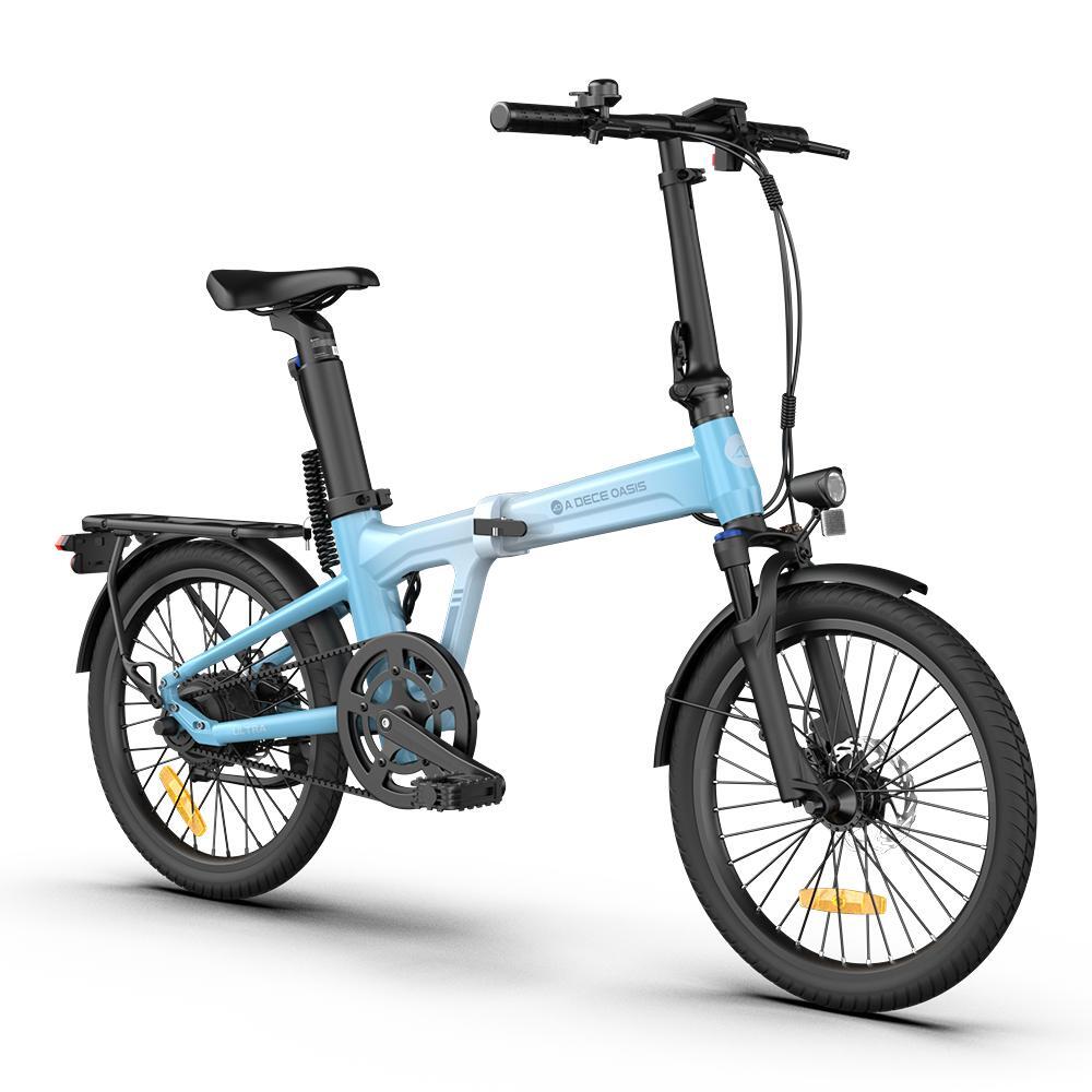 Składany rower elektryczny ADO Air 20Ultra napęd pasowy EBike silnik Bafang