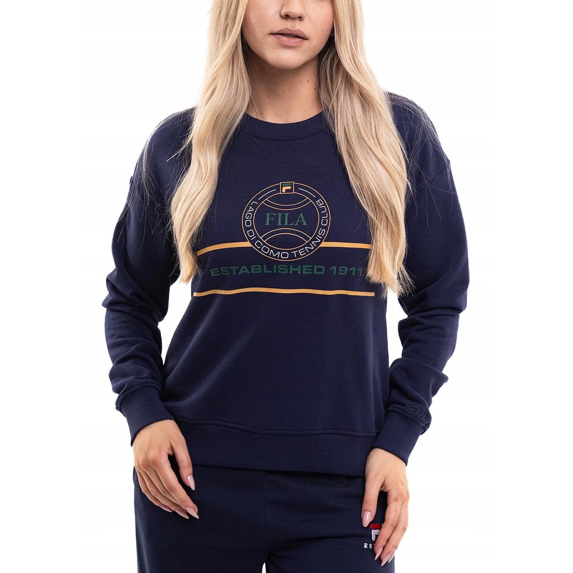 Bluza Damska Fila bez Kaptura Bawełniana Sportowa Wygodna Sweter roz. L