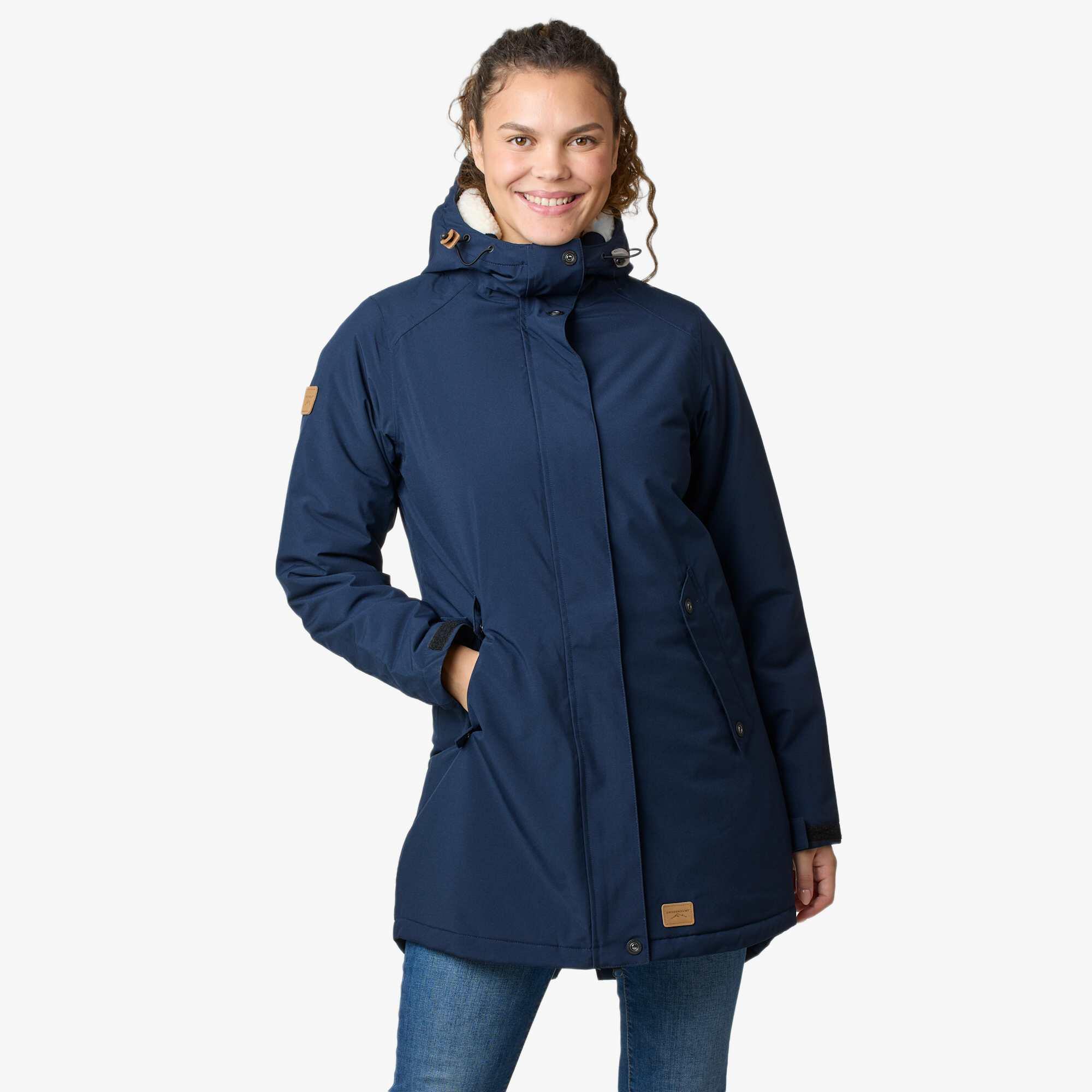 Kurtka zimowa turystyka damska Swedemount Sarek Insulated Coat wodoodporna