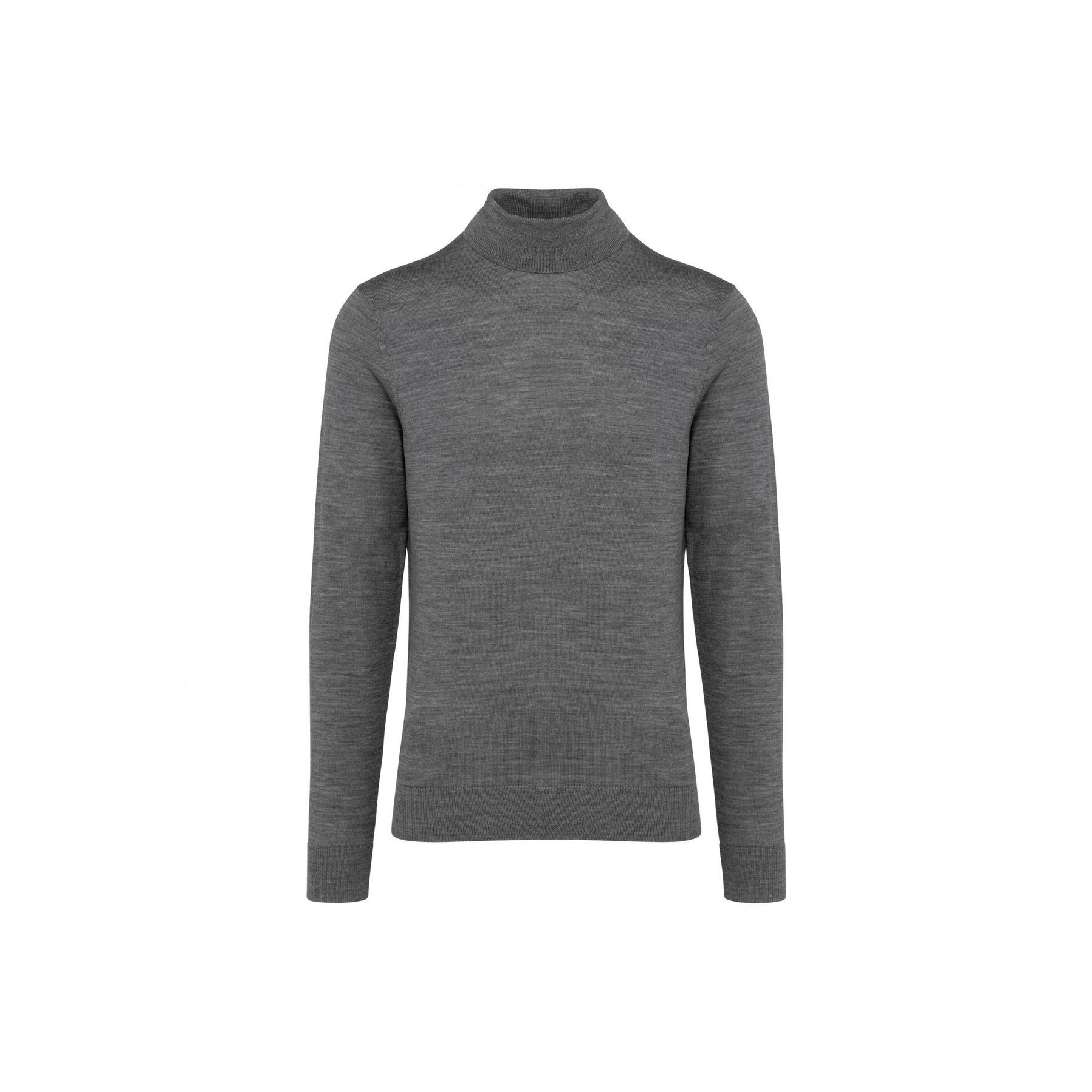 Sweter z merynosów z golfem Kariban Premium