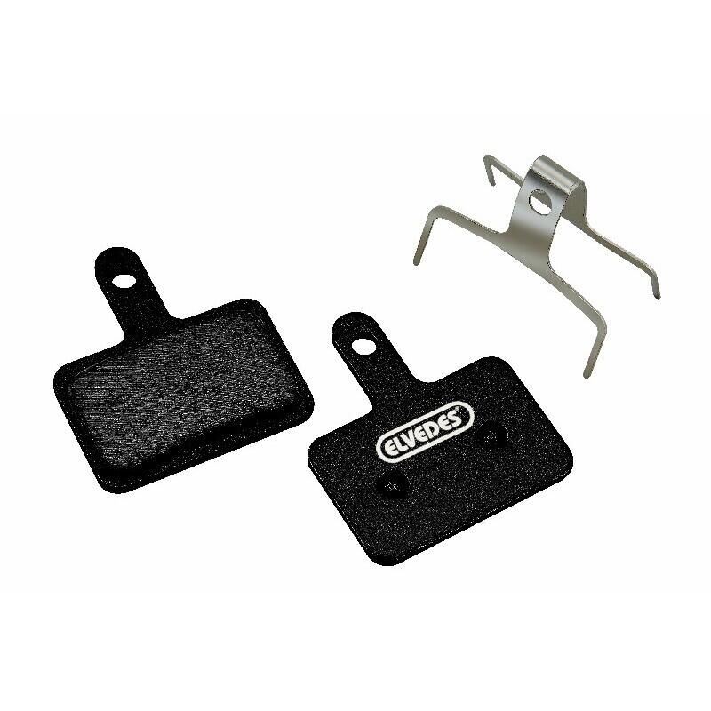 Para 25 metalowych węglowych klocków hamulcowych do roweru Elvedes Shimano BR-M