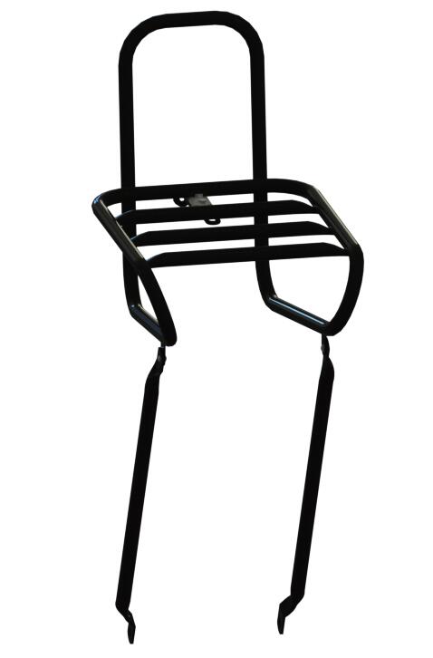 Bagażnik V 26/28 Gładki 25Cm Kb Czarny