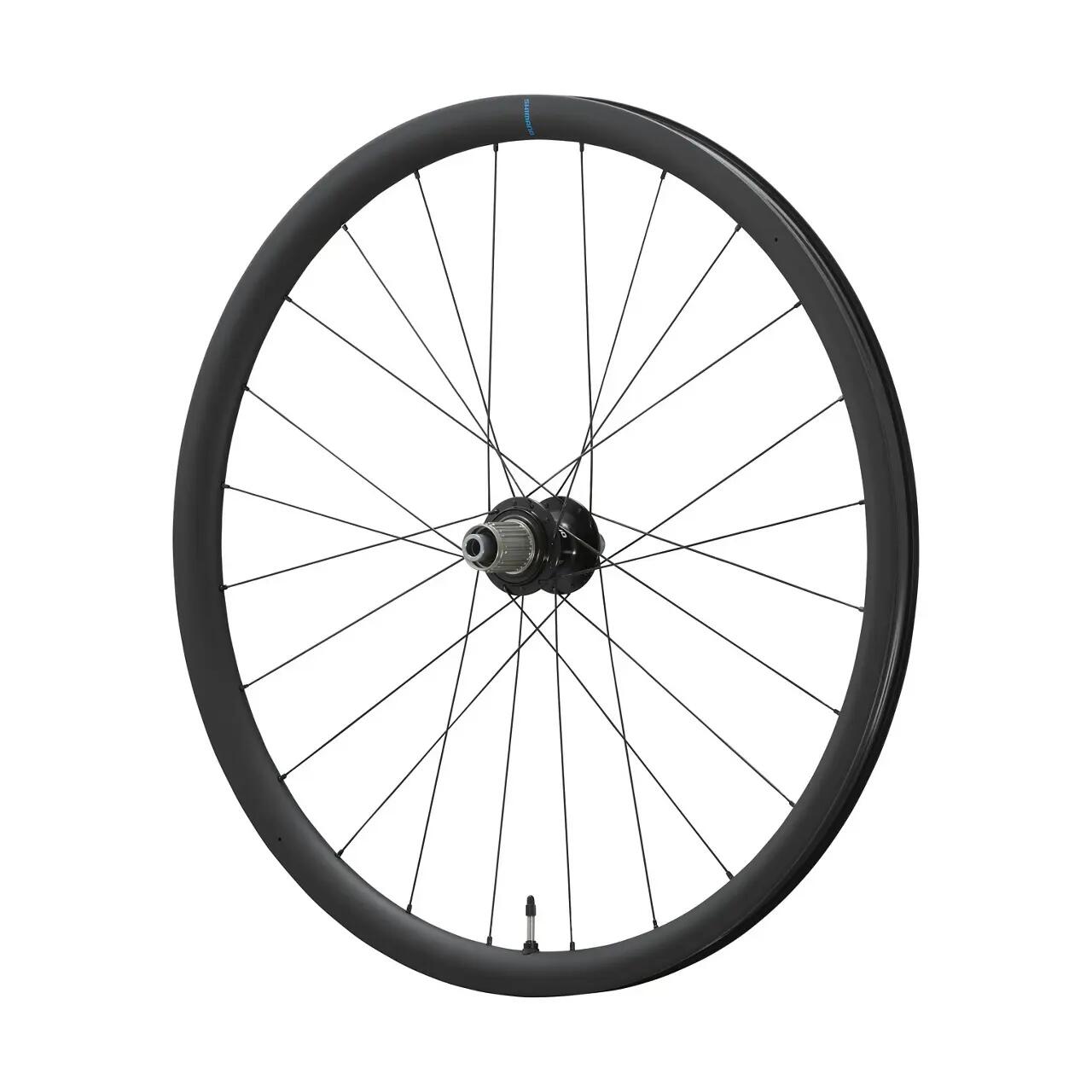 12-biegowe koło z centralną blokadą hamulca tarczowego Shimano GRX WH-RX880-TL-R