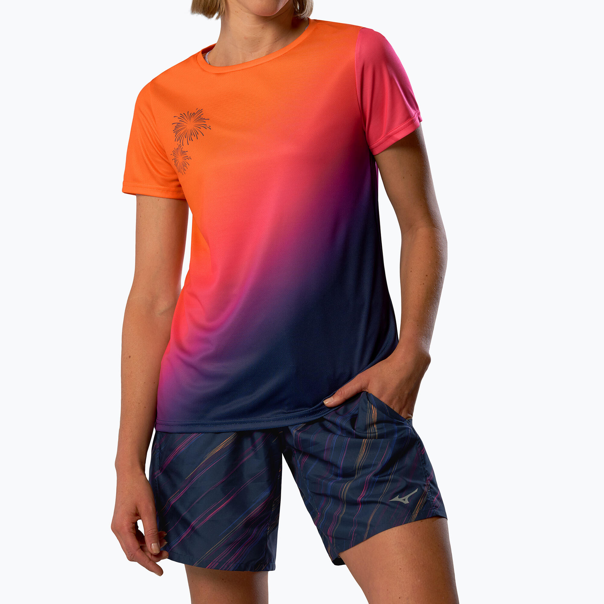 Koszulka do biegania damska Mizuno Summer Pack QD Tee