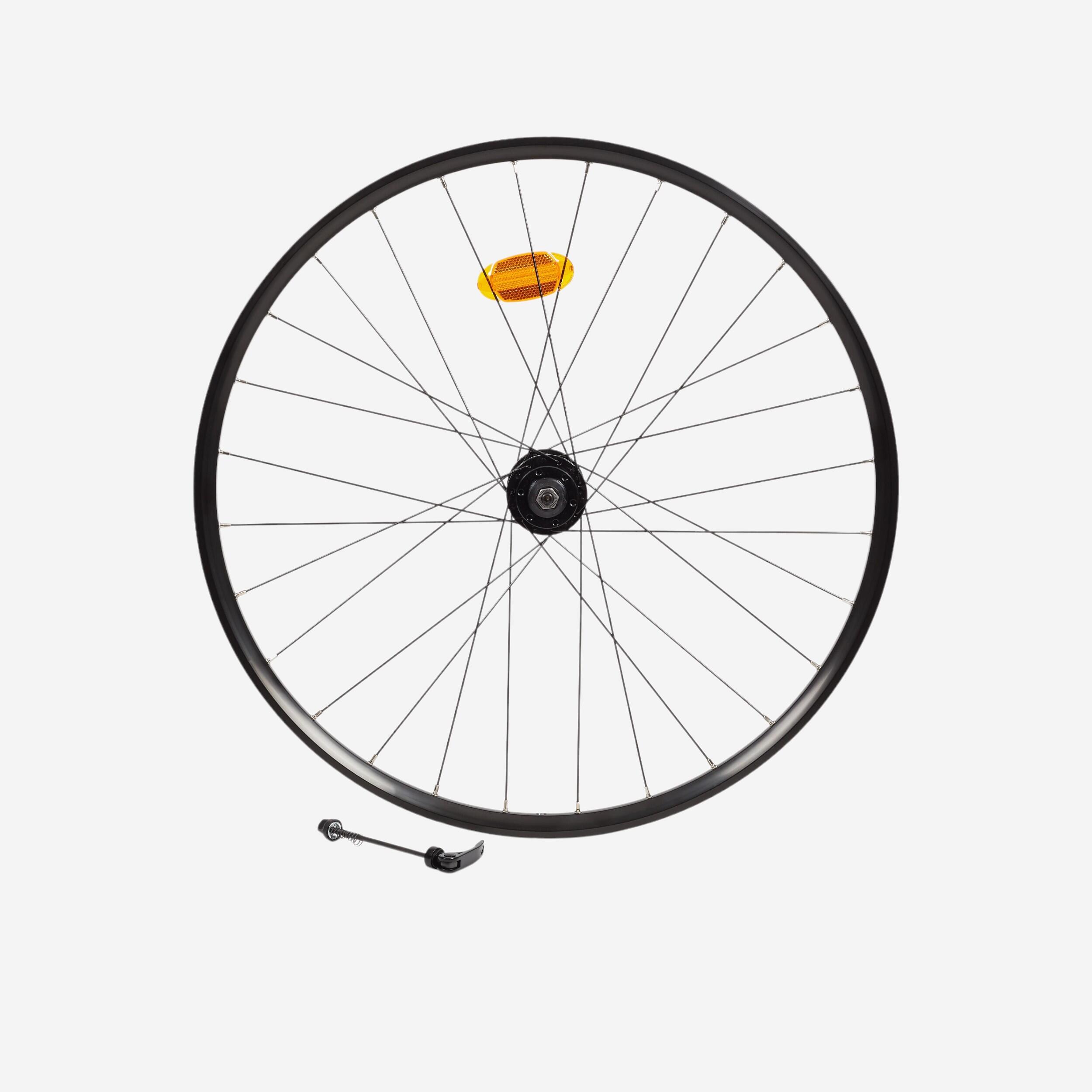 Koło do roweru MTB Rockrider 27,5x23C przednie 2-kom. do tarczy i QR, tubeless