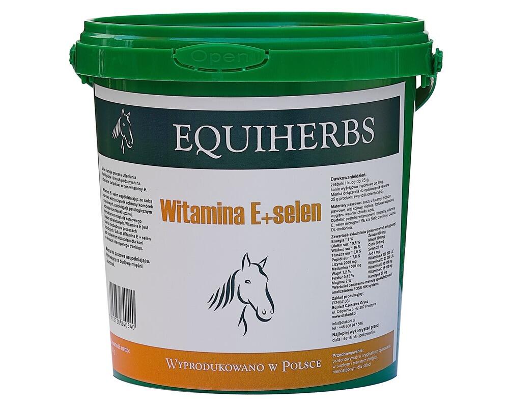 Witamina E+selen EQUIHERBS