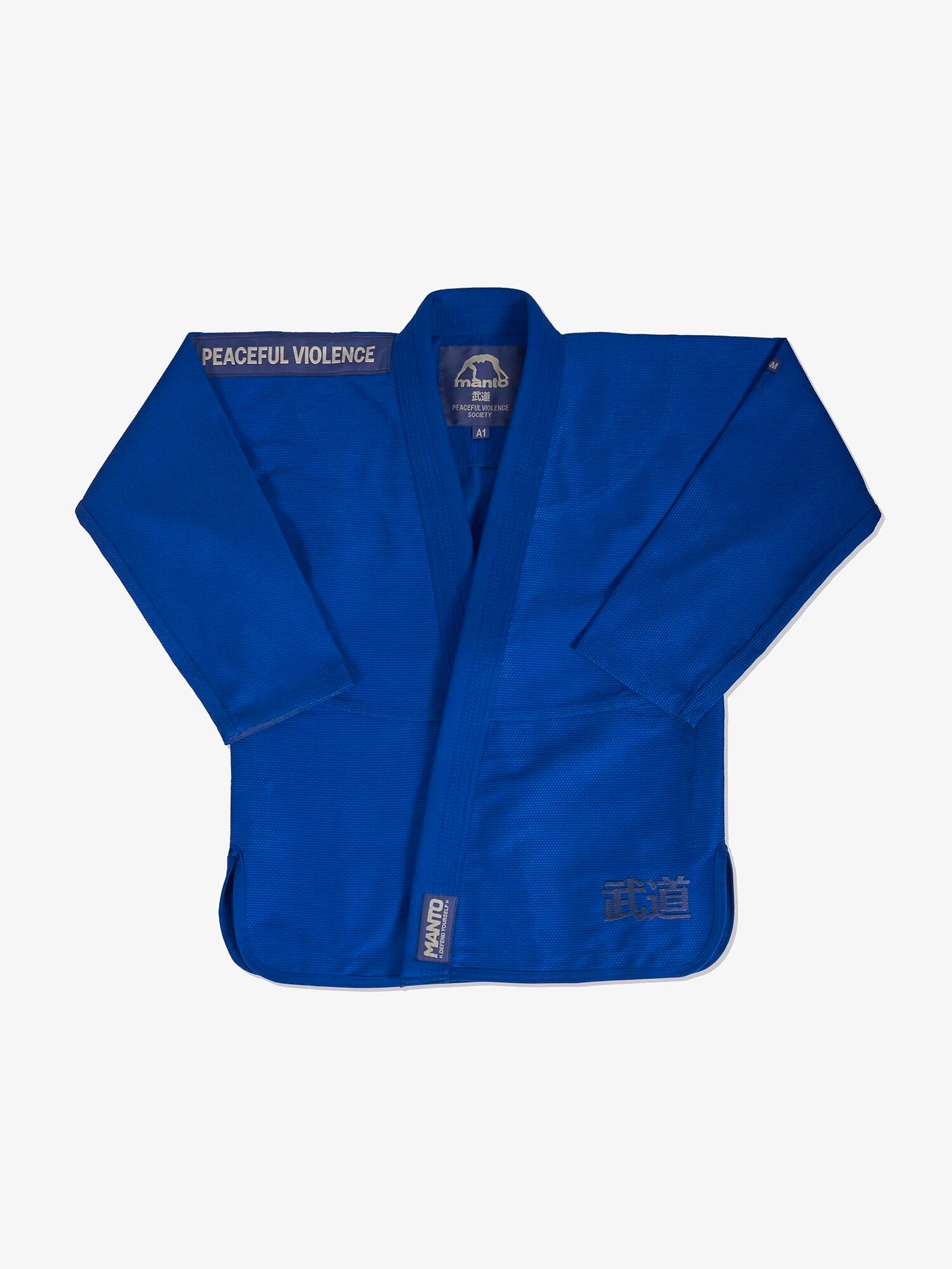 MANTO SOCIETY BJJ Gi niebieskie