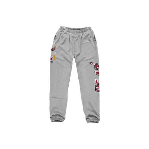 Spodnie sportowe męskie Mitchell & Ness Champ City Fleece Miami Heat