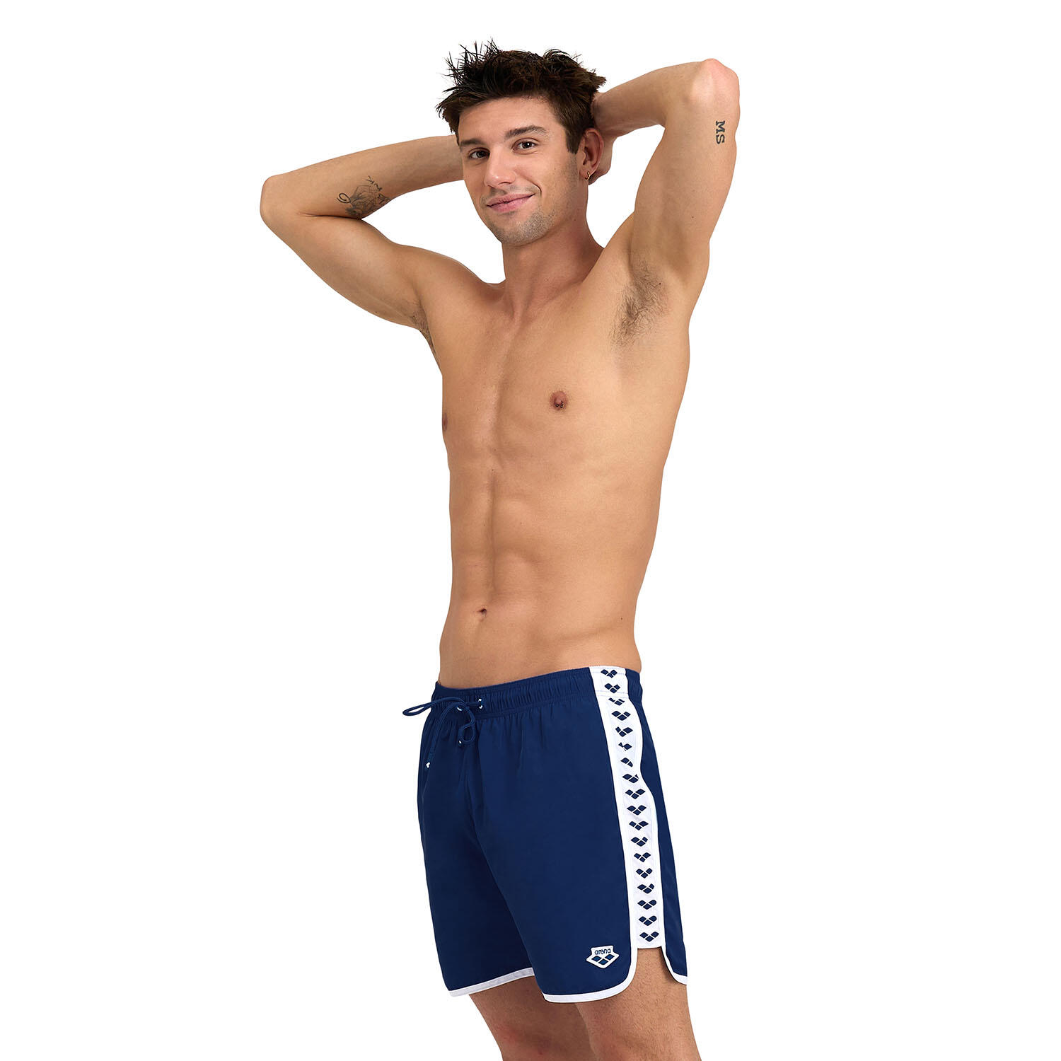 Spodenki Arena Icons Team Stripe Boxer